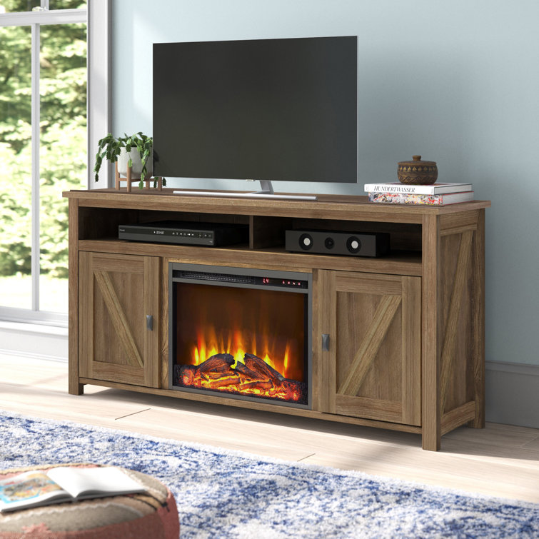 Mistana™ Whittier TV Stand for TVs up to 60" with Fireplace Included
